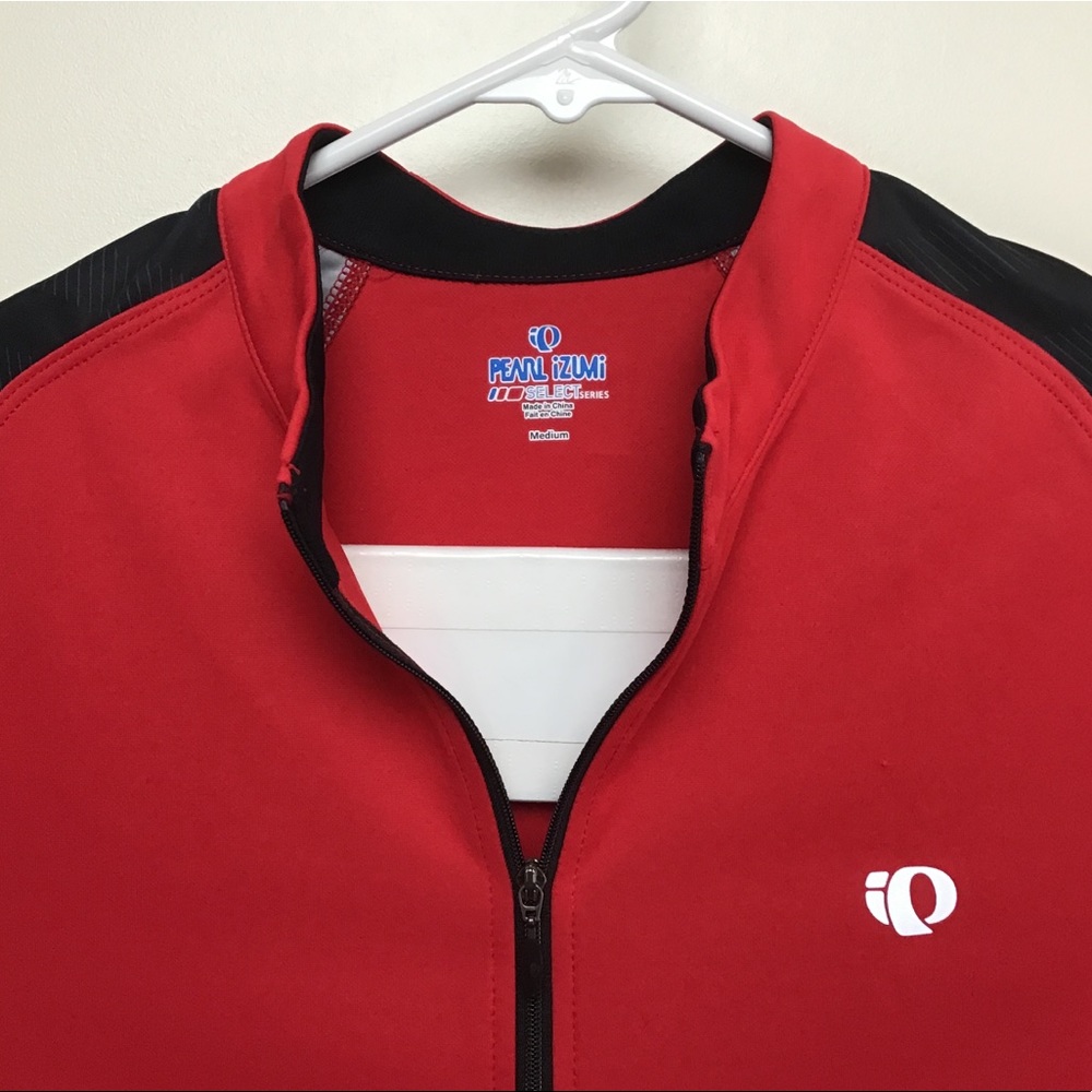 NWT Pearl Izumi Select mens short sleeve full zip cycling jersey medium - Picture 2 of 12